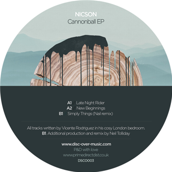 Nicson - Cannonball EP - DISC OVER MUSIC