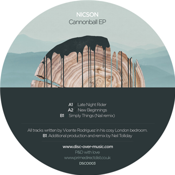Nicson - Cannonball EP - DISC OVER MUSIC Nicson - Cannonball EP - DISC OVER MUSIC
