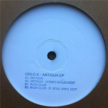 Greg K - Antigua EP - Danzon Records