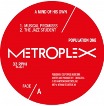 POPULATION ONE - A MIND OF HIS OWN - Metroplex