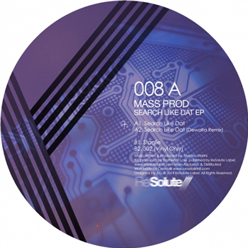 Massprod - Search Like Dat - Resolute Label Massprod - Search Like Dat - Resolute Label