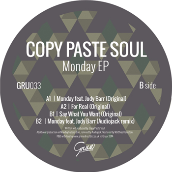 Copy Paste - Soul Monday EP - GRUUV