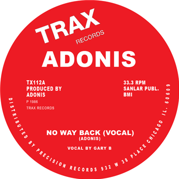 Adonis – No Way Back - Trax