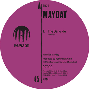 MAYDAY (DERRICK MAY) - THE DARKSIDE (Clear Vinyl Repress) - PHEERCE CITI