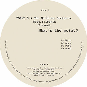POINT G & THE MARTINEZ BROTHERS feat. FILSONIK - Whats The Point? - Ever Lasting LOVE
