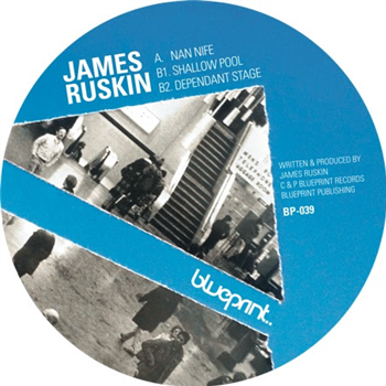 JAMES RUSKIN (Clear Vinyl 12") - Blueprint