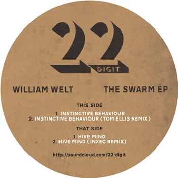 WILLIAM WELT - SWARM EP (Marbled Vinyl 12") - 22 DIGIT LTD