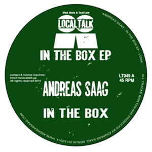 ANDREAS SAAG - IN THE BOX EP - LOCAL TALK