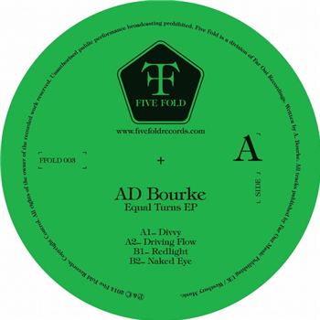 AD Bourke - Equal Turns EP - Five Fold Records