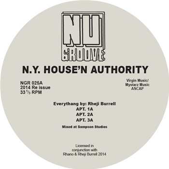 NY HOUSE N AUTHORITY - NU GROOVE