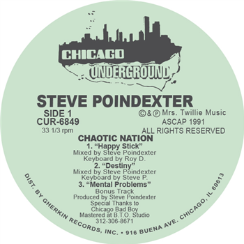 STEVE POINDEXTER - CHAOTIC NATION - CHICAGO UNDERGROUND