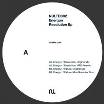 Energun - Resolution EP - Nulabel LTD