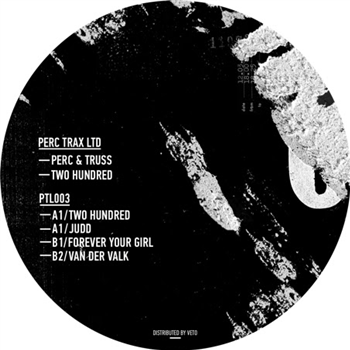 PERC & TRUSS - TWO HUNDRED (12" Clear Vinyl) - PERC TRAX LIMITED