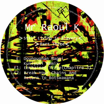 Mr Raoul K - Still Living In Slavery Part 3 - Baobab Music Mr Raoul K - Still Living In Slavery Part 3 - Baobab Music