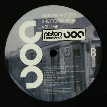 GHETTO TALES EP: VOLUME 2 - V.A. - Piston Recordings
