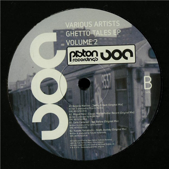 GHETTO TALES EP: VOLUME 2 - V.A. - Piston Recordings GHETTO TALES EP: VOLUME 2 - V.A. - Piston Recordings