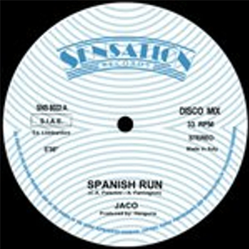 Jaco aka Ken Laszlo - Spanish Run (One Per-Customer) - Sensation Records