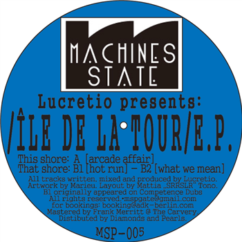 Lucretio - Île de la tour EP - Machines State Polymers