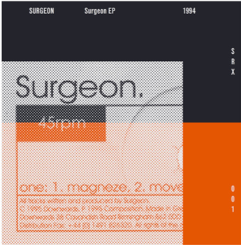 Surgeon - Surgeon EP  ( 2014 Remaster ) - SRX