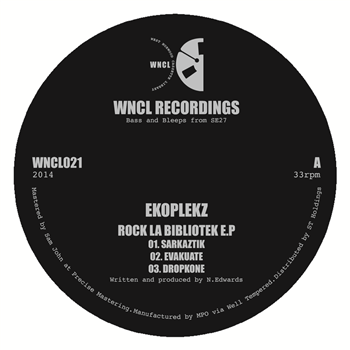 Ekoplekz - Rock La Bibliotek EP - WNCL Recordings