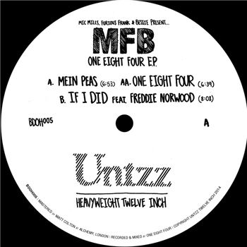MFB – One Eight Four EP - Untzz Twelve Inch