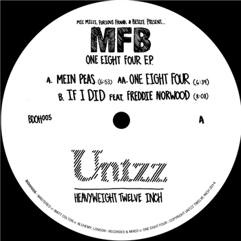 MFB – One Eight Four EP - Untzz Twelve Inch MFB – One Eight Four EP - Untzz Twelve Inch