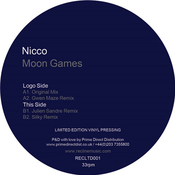 Nicco - Moon Games EP - RECLINE MUSIC Nicco - Moon Games EP - RECLINE MUSIC