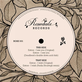 Estroe - I See You EP - Rosedale Records