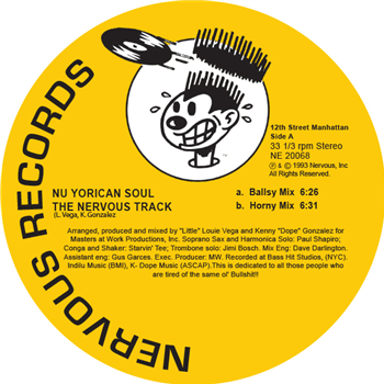 NU YORICAN SOUL - THE NERVOUS TRACK EP - NERVOUS RECORDS
