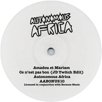 AMADOU & MARIAM - Autonomous Africa