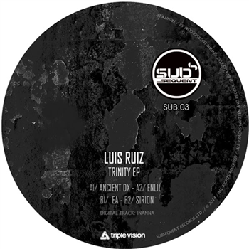 Luis Ruiz / Oscar Mulero - Trinity - Triplepack (3 X 12) - Subsequent Records LTD Luis Ruiz / Oscar Mulero - Trinity - Triplepack (3 X 12) - Subsequent Records LTD