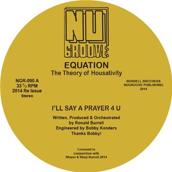 Equation – The Theory Of Housativity - Nu-Groove