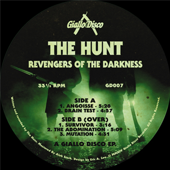 The Hunt - Revengers Of The Darkness - Giallo Disco Records