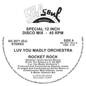 LUV YOU MADLY ORCHESTRA - SALSOUL