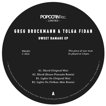 Greg Brockmann & Tolga Fidan – Sweet Damage EP - Popcorn Records Greg Brockmann & Tolga Fidan – Sweet Damage EP - Popcorn Records