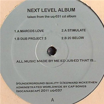 DJ JUS ED - Next Level (2 X LP) - Underground Quality