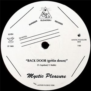 Tom Noble & Mystic Pleasure - Back Door (Getting Down) 1 Sided 12 *Repress - Superior Elevation Tom Noble & Mystic Pleasure - Back Door (Getting Down) 1 Sided 12 *Repress - Superior Elevation