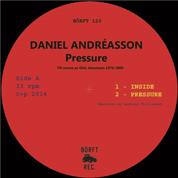 DANIEL ANDREASSON - PRESSURE EP - Borft