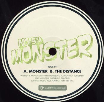 Noisia - Monster E.P. (2 x 12") - Subtitles Music